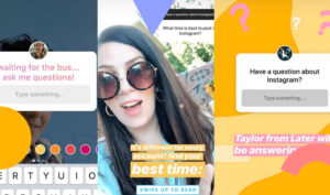 Instagram Ask me a Question Sticker