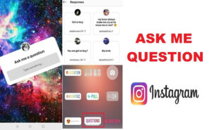 Instagram Ask me a Question Sticker